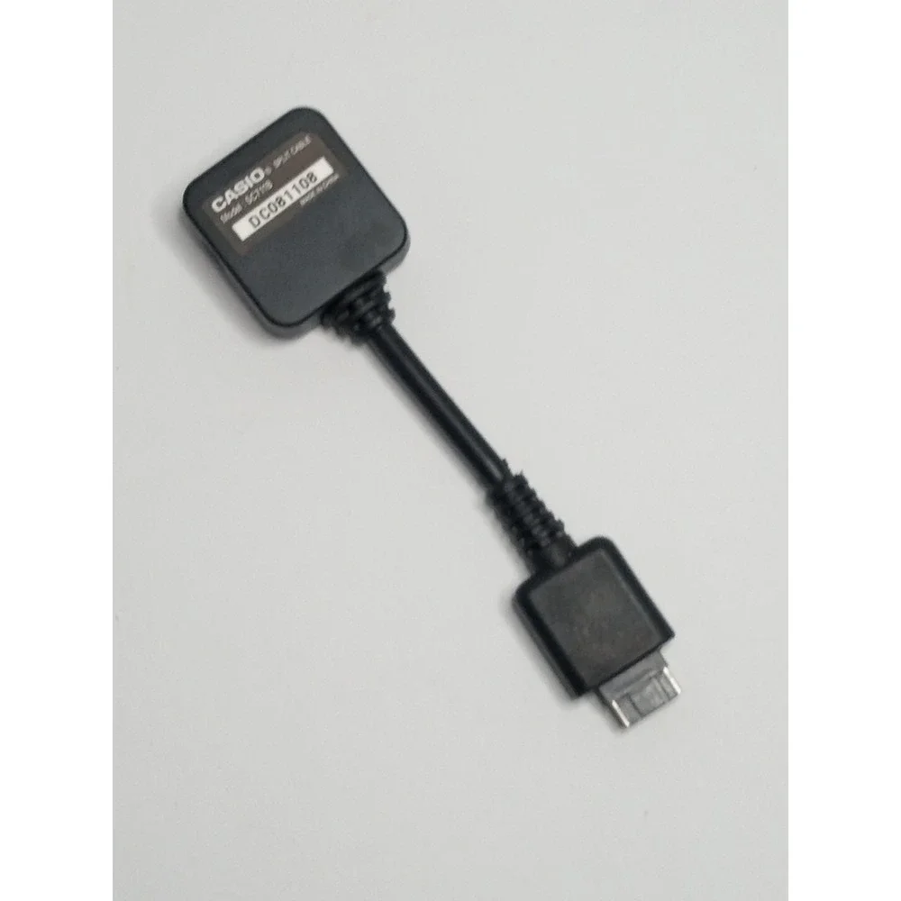 Casio Split Cable Model SC711B Audio Adapter Dongle NEW